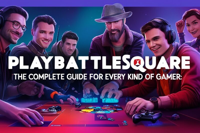 Playing Games Blog PlayBattleSquare: The Complete Guide for Every Kind of Gamer