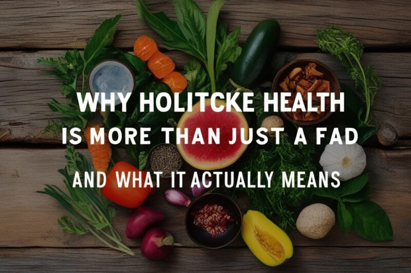 Why Holisticke Health Is More Than Just a Fad and What It Actually Means 