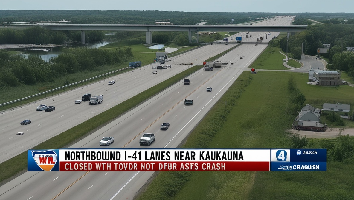Northbound i-41 Lanes Near Kaukauna Closed Due to Crash