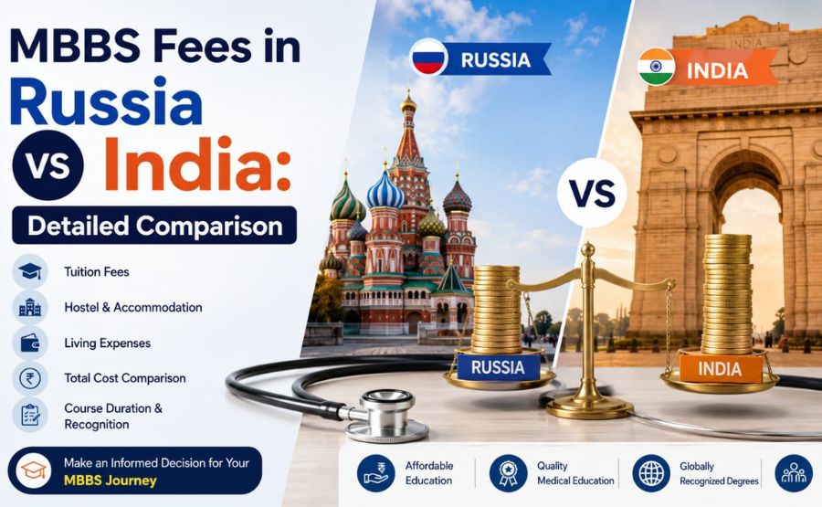 MBBS Fees in Russia vs India: Detailed Comparison