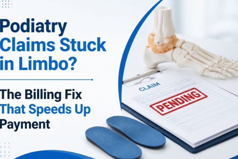Podiatry Claims Stuck in Limbo? The Billing Fix That Speeds Up Payment