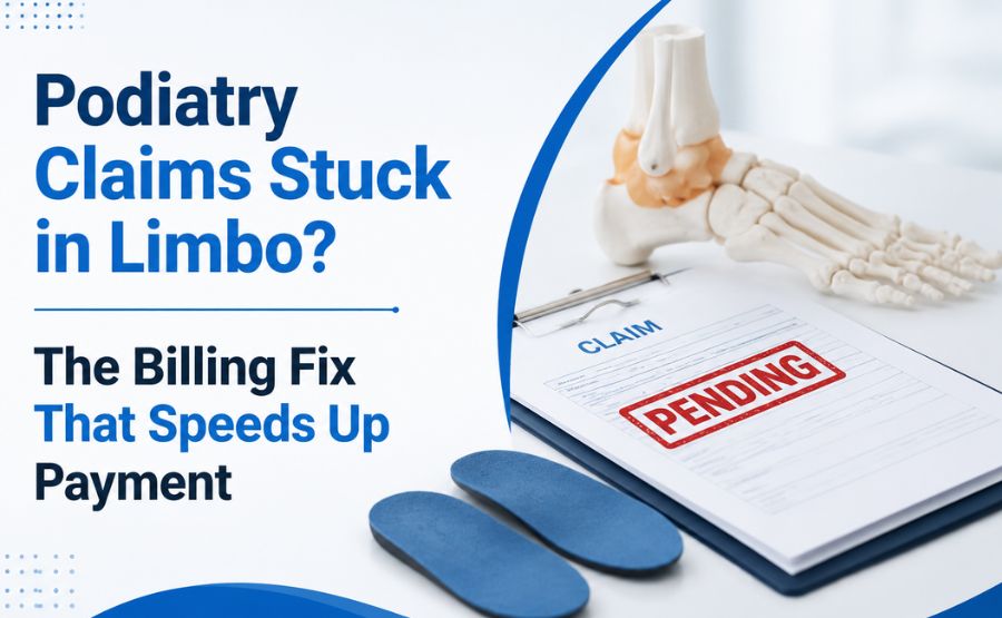 Podiatry Claims Stuck in Limbo? The Billing Fix That Speeds Up Payment